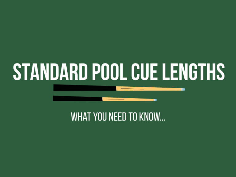 Standard Pool Cue Lengths Explained: What You Need to Know
