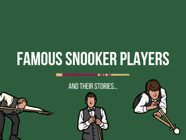 Most Famous Snooker Players: Ranked