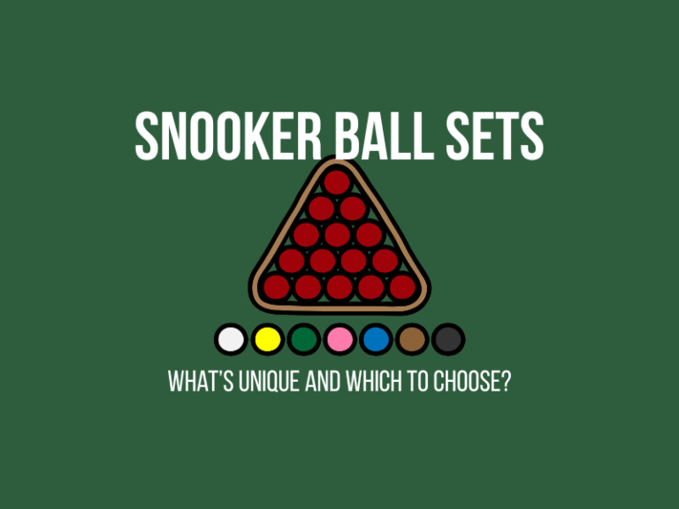 Snooker Ball Sets: Sizes, Colors, and Materials