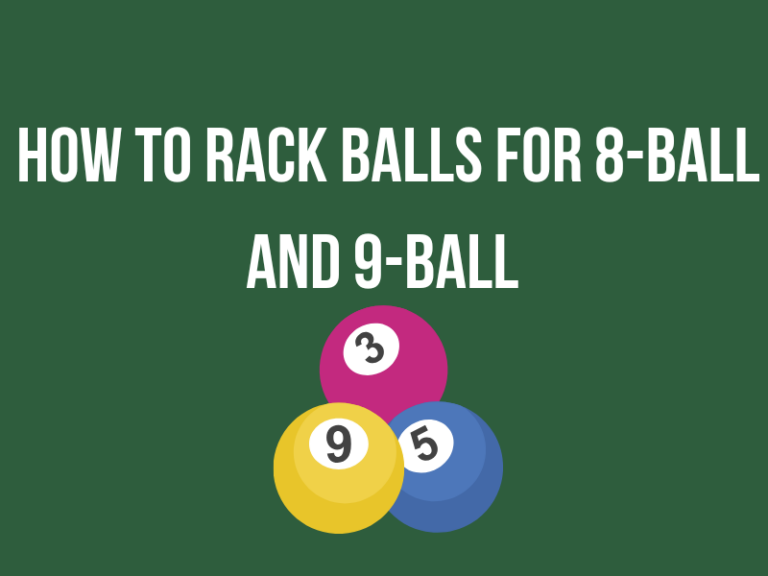 How to Rack Balls for 8-Ball and 9-Ball