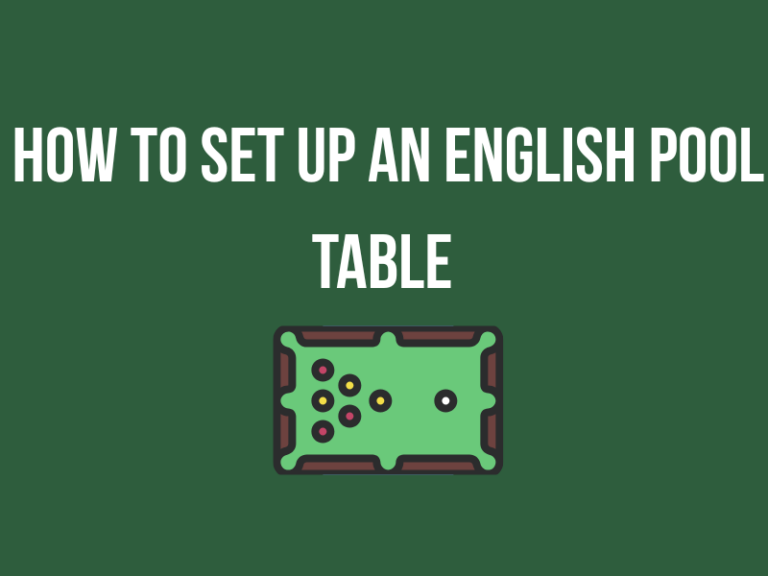 How to Set Up a Pool Table