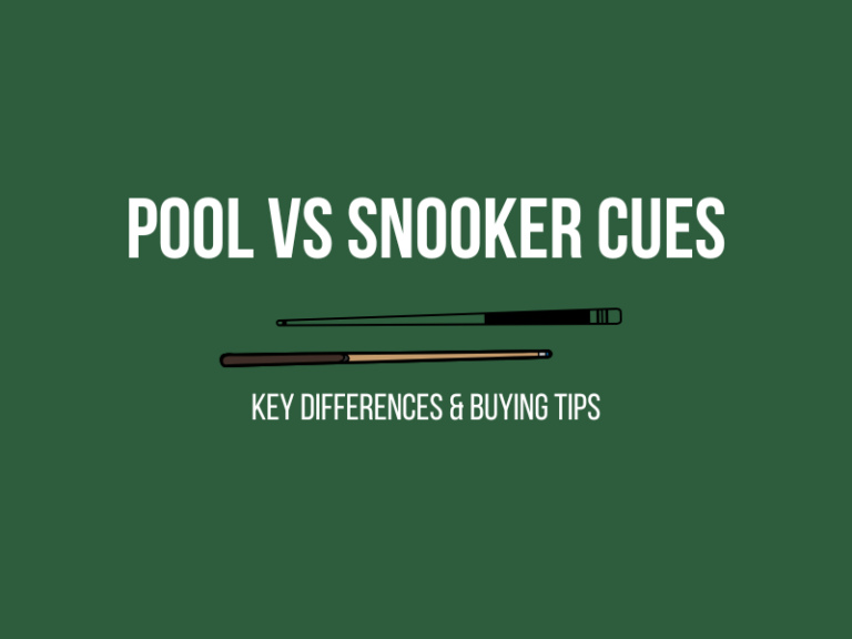 Pool vs Snooker Cues: Key Differences & Buying Tips