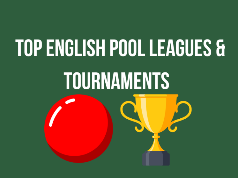 Top English Pool Leagues & Tournaments