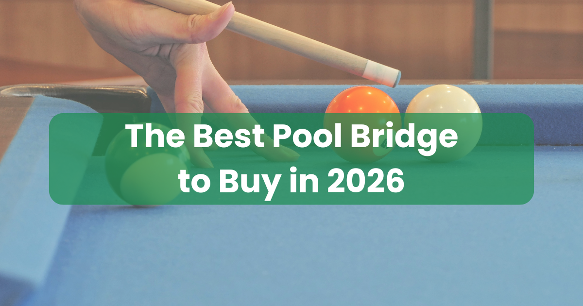 A closeup of someone's bridge hand while taking a shot in pool