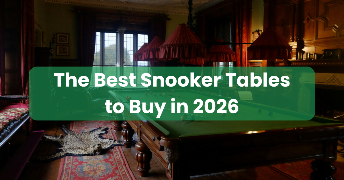 A snooker table set up in a large Edwardian room